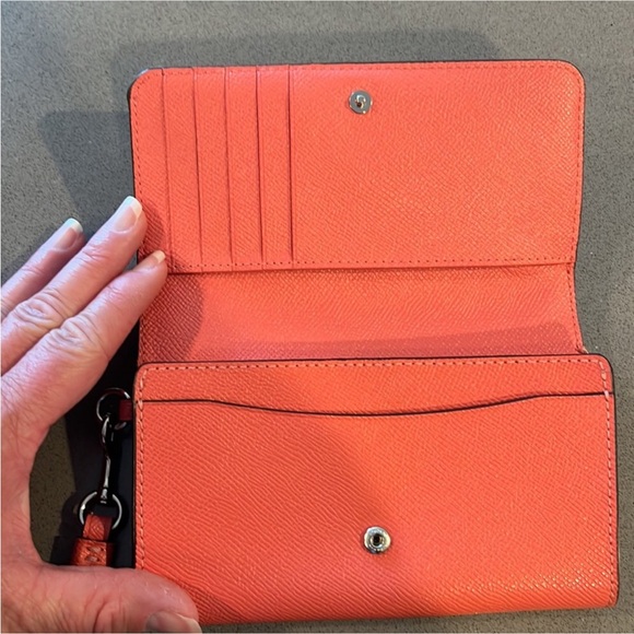 Coach Wallet with studs. - Picture 3 of 4